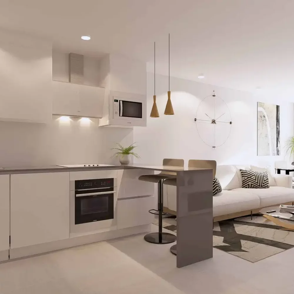 salon 2 dormitorios .